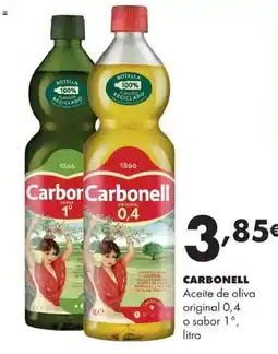 Supermercados Lupa Carbonell Aceite de oliva original 0,4 o sabor 1° oferta