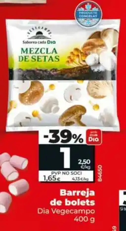 Dia Fresh Dia Vegecampo barrejas de bolets oferta