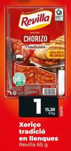 Dia Fresh Revilla chorizo tradición oferta