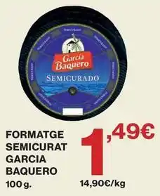 El Corte Inglés García baquero - formatge semicurat oferta