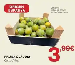 El Corte Inglés Origen - pruna cl audia oferta