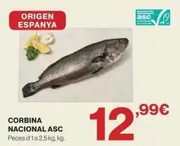 El Corte Inglés Origen - corbina nacional oferta