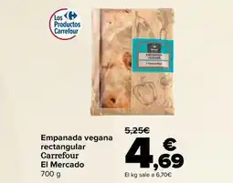 Carrefour Carrefour el mercado - empanada vegana rectangular oferta