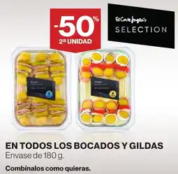 Hipercor Bocados y gildas oferta