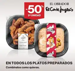 Hipercor El obrador fingers de pollo oferta