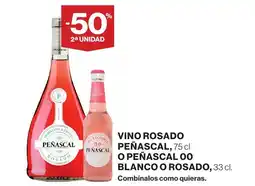 Hipercor Vino rosado penascal o penascal 00 blaco o rosado oferta