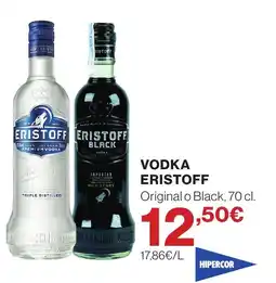 Hipercor Vodka Eristoff oferta