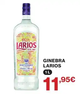 Hipercor Ginebra Larios oferta