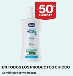 Hipercor Chicco Baby Moments Shampoo oferta
