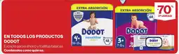 Hipercor Dodot en todos los productos oferta