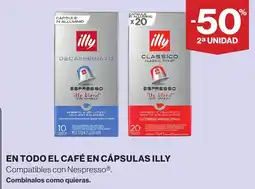 Hipercor Illy café en cápsulas oferta