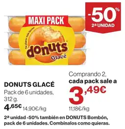 Hipercor donuts Glacé oferta