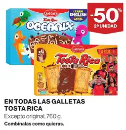 Hipercor Cuétara Tosta Rica en t oferta