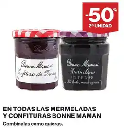 Hipercor Bonne Maman mermeladas y confituras oferta