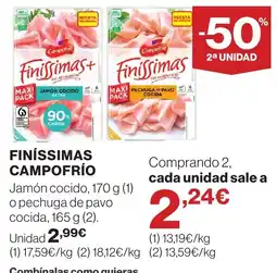Hipercor Campo Frío Finíssimas oferta