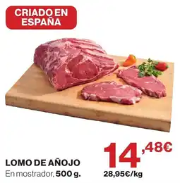 Hipercor Lomo de añojo oferta
