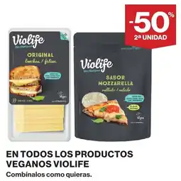 Hipercor Violife original lonchas / falias oferta