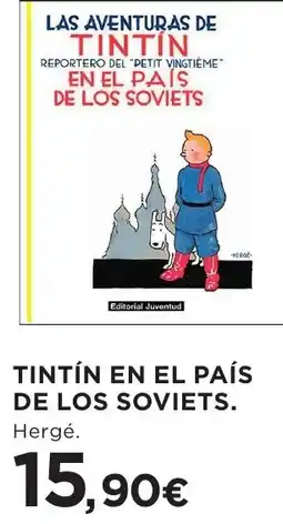 Hipercor Tintín en el país de los soviets oferta