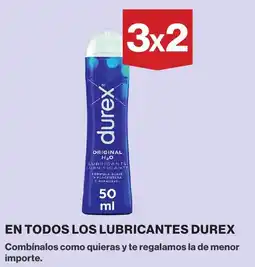 Hipercor Durex lubricantes oferta