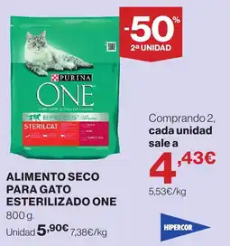 Hipercor Purina One sterilcat oferta