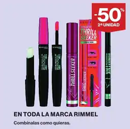 Hipercor Rimmel thrill seeker oferta