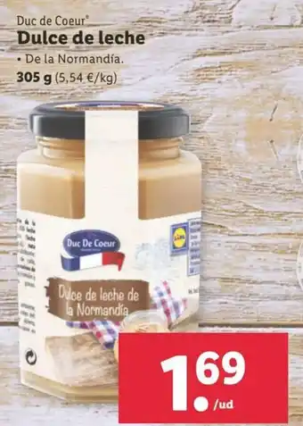 Lidl Dulce de leche 305g oferta
