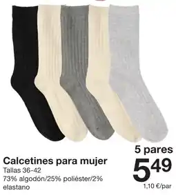 Zeeman Calzetines para mujer oferta