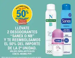 E.Leclerc Sanex o nb desodorantes oferta