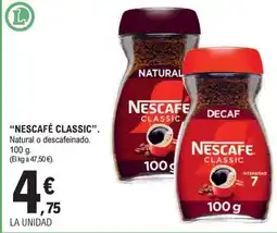 E.Leclerc Nescafe classic oferta