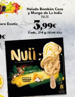 Gadis Nuii helado bombón coco y mango de la india oferta