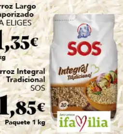 Gadis SOS arroz integral tradicional oferta