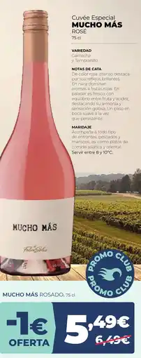 La Sirena Mucho más rosado oferta