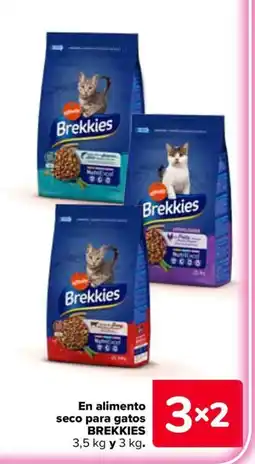 Carrefour Brekkies en alimento seco para gatos oferta
