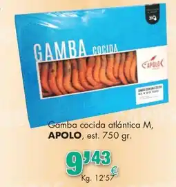 Congelados Copos Apollo gamba cocida atlántica m oferta