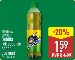ALDI Guarana Brasil Bebida refrescante sabor guaraná oferta