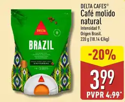 ALDI Delta Cafes cafe molido natural oferta