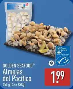 ALDI Golden Seafood almejas del pacifico oferta