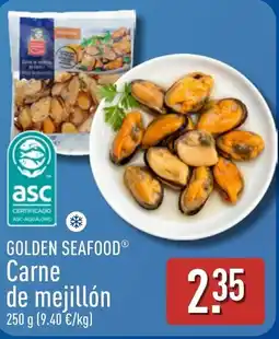ALDI Golden Seafood carne de mejillón oferta