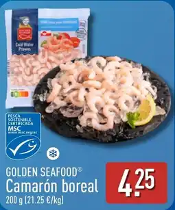 ALDI Golden Seafood camarón boreal oferta