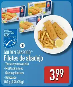 ALDI Golden Seafood filetes de abadejo oferta