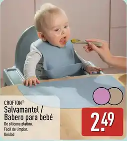 ALDI Crofton salvamantel / babero para bebé oferta