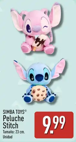 ALDI Simba Toys Peluche Stitch oferta