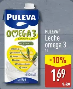 ALDI Puleva leche omega 3 oferta