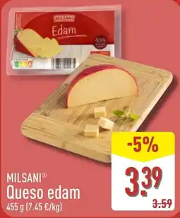 ALDI Milsani queso edam oferta