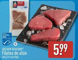 ALDI Golden Seafood filetes de atún oferta