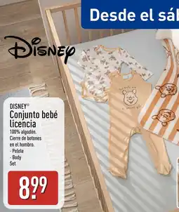 ALDI Disney conjunto bebé licencia oferta