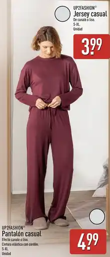 ALDI Up2fashion jersey casual oferta
