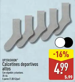 ALDI Up2fashion calcetines deportivos altos oferta