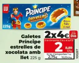 Dia Príncipe estrelles de xocolata amb llet oferta