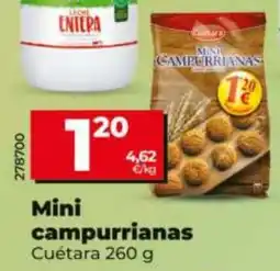Dia Cuétara mini campurrianas oferta